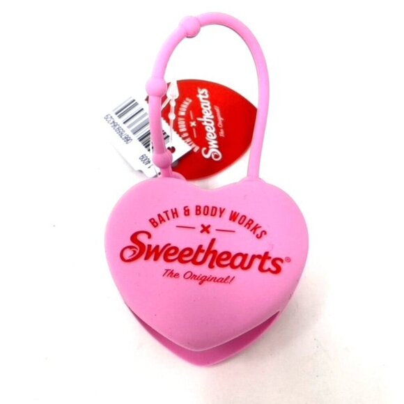 Bath & Body Works Valentine Sweethearts Be Mine PocketBac Holder Pink NWT - Picture 1 of 7